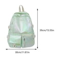 thumbnail image 2 of Mochila de nailon Wdftyju Doble de gran capacidad para mujer, 2 of 8