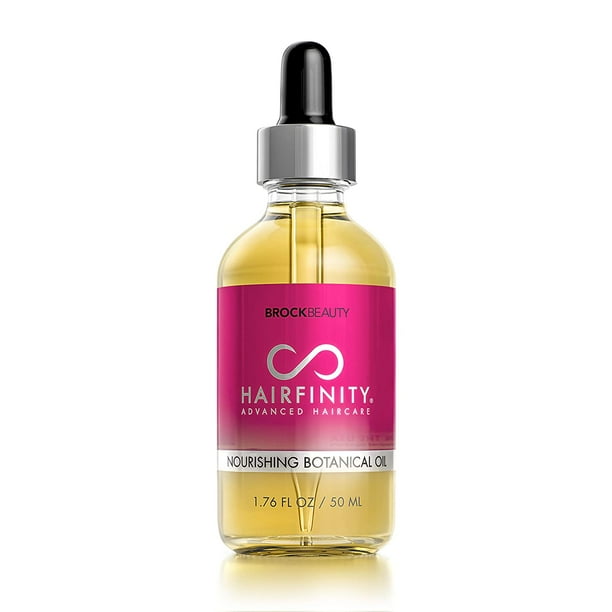 Hairfinity Botanical Hair Oil Growth Treatment for Dry Damaged Hair and Scalp with Jojoba