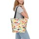 thumbnail image 2 of Fotbe Farm Bolsa de Playa con Estampado, Bolsa de Hombro, Bolsa de Mano Espaciosa, Bolsa de Viaje Ligera, Bolsa de Compras Versátil, 2 of 6
