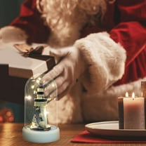 KAKOWELY 1Pcs Miniature Lighthouse Figurines Multi Color Resin Plastic Coastal Decor 7.5X4.3X4.3In