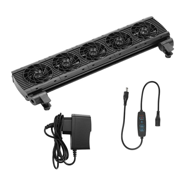 TISHITA Refroidisseur d'Aquarium Ventilateur de Refroidissement Hydroponique pour Sel Frais