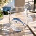 thumbnail image 2 of Artisanal Blue Ringed Octopus Glassware, Lead-Free Borosilicate Novelty Drinking Tumbler, Coastal Home Bar Accessory, Unique Handcrafted Ocean Lover Gift, 2 of 8