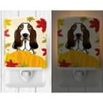 thumbnail image 2 of Caroline's Treasures BB2049CNL Basset Hound Thanksgiving Ceramic Night Light, 6x4x3", multicolor, 2 of 2