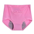 thumbnail image 2 of Dyfzdhu Period Underwear for Women High Waisted Warm Leakproof Panties With Pocket Comfortable Absorbency Cotton Briefs Plus Size, S-4XL, 2 of 9