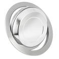 thumbnail image 1 of Kitchen Flap Lid Stainless Steel Flush Recessed Built-In Balance Flap Cover Trash Bin Garbage Can Trash Lid Kitchen Counter Top Round, 1 of 7