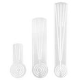 thumbnail image 3 of 7829 Clear Acrylic Geometric Stencil Templates Ruler Multifunctional Acrylic Drawing Ruler For Home School Travel Sketching, 3 of 7