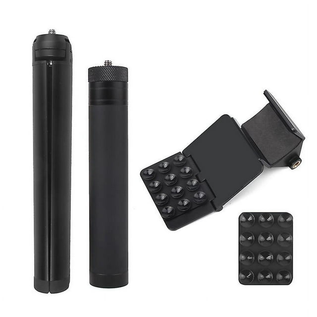 Folding Smartphone Suction Cup Bracket Extended Rod Tripod Kit for DJI OSMO POCKET