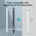 thumbnail image 3 of ESR Apple Pencil Case Compatible with Apple Pencil 2nd Generation, Durable Silicone Sleeve, Compatible with Magnetic Charging, Ultra Lightweight Apple Pencil Cover, Black, 3 of 8