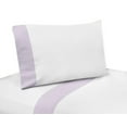 thumbnail image 5 of Sweet Jojo Designs Peony Floral Garden Lavender Purple and Ivory Toddler Bed Comforter Bedding Set Girl, 5 of 6