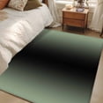 thumbnail image 4 of Sage Green Black Ombre Runner Rug 2.7x5 FT,Non Slip Entryway Carpet,Gradient Contemporary Abstract Art Washable Soft Floor Carpet Entrance Mat Non-Shedding Throw Rug for Hallway Laundry Room Bedside, 4 of 9