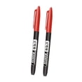 thumbnail image 4 of KLKCMS 2 Permanent Markers Office Painting Waterproof Rocks Oil based Paint Markers Red, 4 of 9