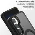 thumbnail image 2 of TECH CIRCLE For Galaxy S24 Case with Magnetic Stand,Military Drop Protection Compatible with MagSafe Slim Translucent Shockproof Ring Holder Cover for Samsung Galaxy S24 6.1",White, 2 of 7
