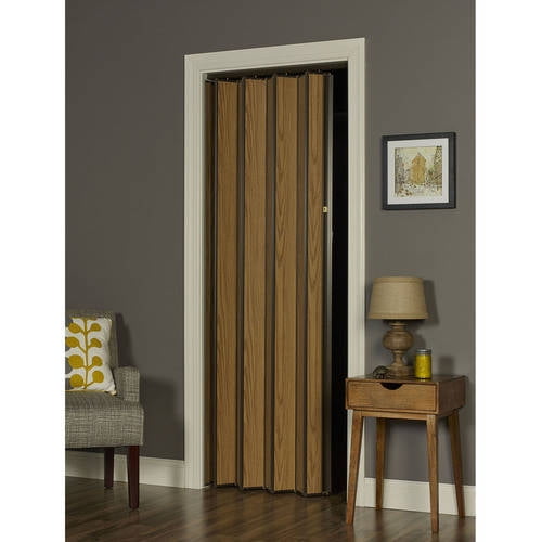 LTL Home Products WF3680LO Woodshire Multifold Interior Accordion Folding Door, 36 x 80 Inches, Light Oak