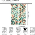 thumbnail image 2 of Modern Abstract Curtain, Retro Style Like The 1950s Color Fashion Geometric Background Decoration, Bedroom Living Room Blackout Noise Reduction Curtain42X63 Inch, 2 of 6