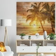 thumbnail image 3 of Design Art - Bright Sunset at Barbados Island, 3 of 5