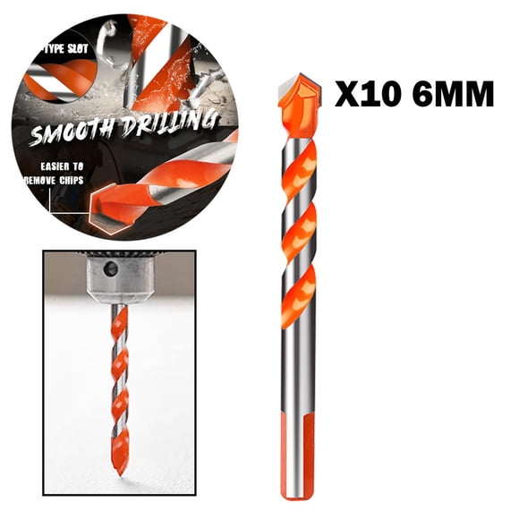 Father's Day Gifts Kcavykas Tools,decor,Outeers,Multifunctional Ultimate Drill Bits Ceramic Glass Punching Hole Working 6mm