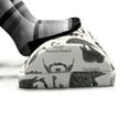 thumbnail image 5 of Human Anatomy Foot Rest, Various Beards and Mustaches Type Hand Drawn Inspired Illustration, Non-Slip Backing Adjustable Ergonomic Memory Foam Leg Support for Office, White and Dark Grey, by Ambesonne, 5 of 5