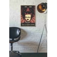 thumbnail image 2 of Epic Graffiti  'Poe' Giclee Canvas Wall Art - Red 18" x 26", 2 of 2