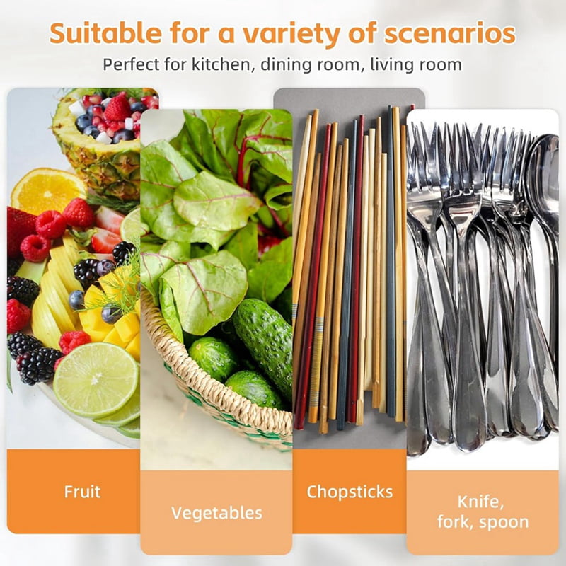 2X Dishwasher Basket, Stainless Steel Dishwasher Silverware Basket, Dishwasher Utensil Basket Rectangular Mesh