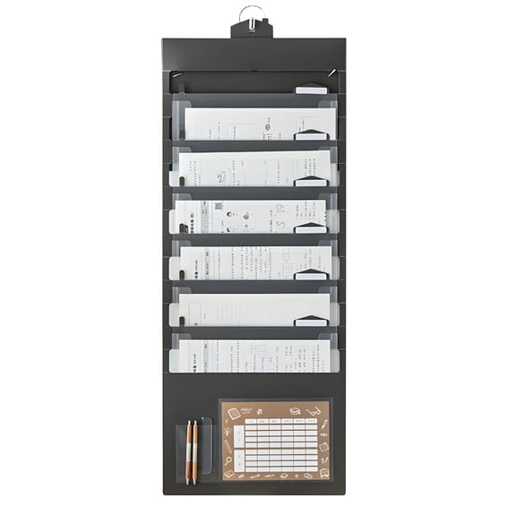 7829 Space Saving Extendable Wall File System Ideal For Office Paperwork Residence Important Files