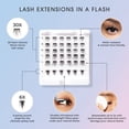 thumbnail image 6 of Kiss Falscara False Lash Clusters Special Edition Multipack, Volumizing Wisps, 36 Ct., 6 of 10