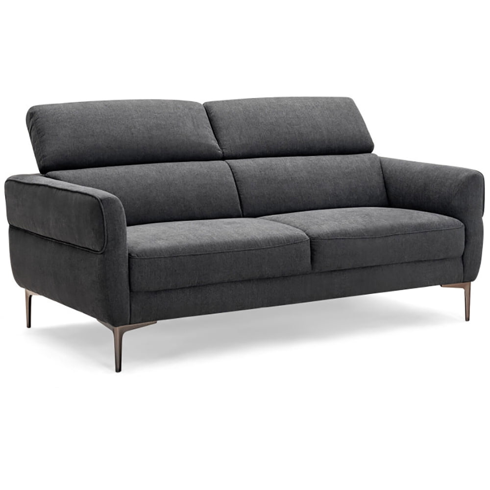 Finihen Loveseat Sofa, Modern Loveseat Sofa Couch, 72.5 Inch Modern Fabric Loveseat Sofa Couch with Adjustable Headrest, for Living Room, Bedroom, Gray Finihen Loveseat Sofa, Modern Loveseat Sofa Couch, 72.5 Inch Modern Fabric Loveseat Sofa Couch with Adjustable Headrest, for Living Room, Bedroom, Gray