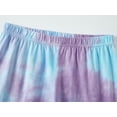 thumbnail image 5 of Beezizac Teen Girls Short Sleeve & Pants Tie-dye Butterfly Pajama PJ Set 2-Piece Outfit Big Kid Size 5T, 5 of 7