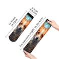 thumbnail image 4 of Sigee Cartoon Pattern Corgi for Crew Soft Moisture-wicking Socks ,Cushion Moisture Wicking Boot Socks for Men and Women, 4 of 7