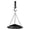 Black, variant on Bird Feeder, Gaqring Leather Foraging Basket with Outdoor Hook, PU Material Easy Clean Bird Feeder for Garden Patio Hummingbirds, Black