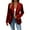 Red, variant on RRMuAzgs Velvet Blazers Jackets for Women Business Casual Long Sleeve 1 Button Suit Jacket Solid Color Work Office Cardigan