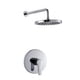 thumbnail image 1 of Sistema de ducha regadera y monomando ilios innova cromo montaje en pared, 1 of 2