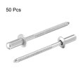thumbnail image 4 of Unique Bargains 3,2 Mm x 8 Mm 304 Rivets Aveugles en Acier Inoxydable 50 Pack, 4 of 4