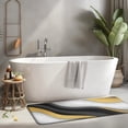 thumbnail image 2 of Black White Gold Wave Marble Pattern Kitchen Rug Mat,Kitchen Runner Rugs Non Skid Washable,Decorative Kitchen Floor Mats for Kitchen,Sink,Laundry,17"x47.2", 2 of 7