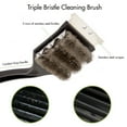 thumbnail image 2 of Cuisinart Triple Bristle Grill Cleaning Brush, 2 of 7