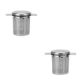 thumbnail image 2 of Yuarrent Tea Infuser Coffee Herb Teapot Capacity Drinkware Cafe Strainer Large Leaf Handle Accessories Double Kitchen Type2 NO2, 2 of 6
