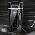 thumbnail image 4 of Electric Car Kettle Heating Cup 12V 24V Portable Digital Display 450ml Fit for , Black, 4 of 8
