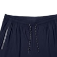 thumbnail image 4 of cfhntfmh Mens Workout Pants Elastic Waisted Drawstring Running Pants with Pockets Lightweight Athletic Clothes (Dark Blue,XX-Large), 4 of 7