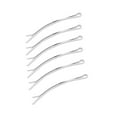 thumbnail image 3 of Gazechimp 6xNurse Hat Clip Salon Hair Pins for Hairdresser Wedding Hairstyles Nurse Buns White 6.3cm 6 Pcs, 3 of 8