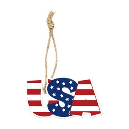 

Fufafayo Today Deals New US Independence Day SUA Themed Gift Paper Hanging Party Decoration Pendant