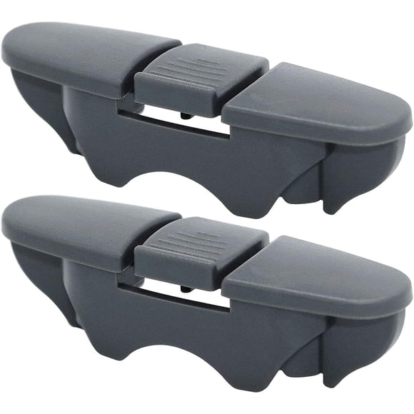W10508950 Dishwasher Upper Dishrack Slide Rail Stop Clip Fit for Whirlpool Kenmore Dishwasher, Replace 8562015 W10199682 WPW10508950VP 2684662 AP6022472 PS11755805 - Pack of 2 by