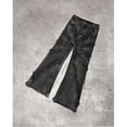 thumbnail image 3 of Pantalones vaqueros con costuras destrozadas Y2K para hombre, vaqueros negros lavados, estilo gótico, ropa de tendencia urbana, pantalones holgados retro de pierna ancha, Fall Guys, 3 of 4