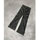 thumbnail image 3 of Pantalones vaqueros con costuras destrozadas Y2K para hombre, vaqueros negros lavados, estilo gótico, ropa de tendencia urbana, pantalones holgados retro de pierna ancha, Fall Guys, 3 of 4