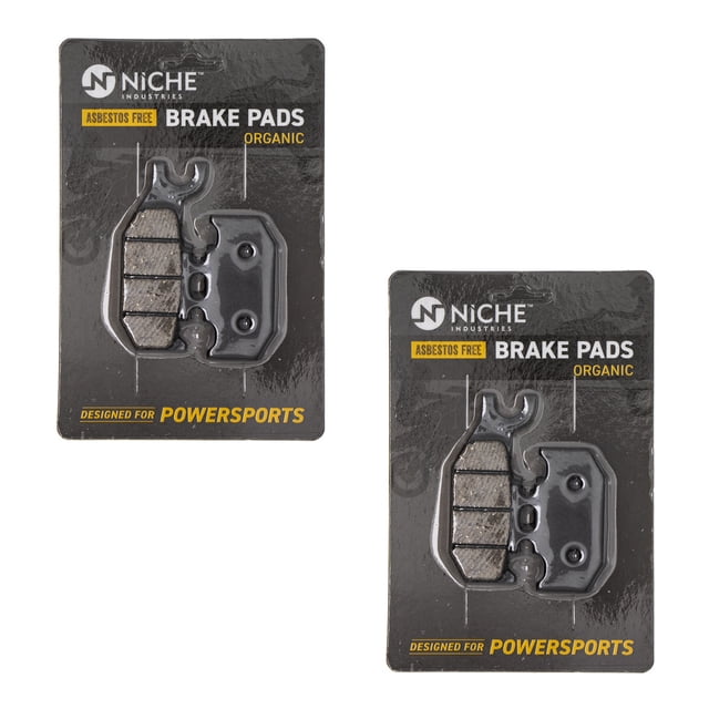 Niche Rear Brake Pad Set for Polaris Ranger 150 Organic UTV 2 Pack 519-KPA2364D