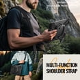 thumbnail image 6 of For Lenovo Tab M11/K11 LTE TB-330FU 11 inch Case, 360 Rotatable Handle Stand, Shoulder Strap, Drop-Proof Design, Black, 6 of 7