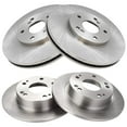 thumbnail image 2 of TRQ Front & Rear Brake Rotors Set Fits Select 2004-2008 Acura TSX 2003-2007 Honda Accord, 2 of 4