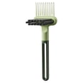 thumbnail image 4 of 2-in-1 Brush Cleaning Tool Set 2Pcs – Hair Rake & Comb Cleaner for All Hairbrushes, Portable Lint Remover & Dust Extractor, Practical Salon & Home Hairbrush Care Kit, Gray+Green, By Harlik, 4 of 7
