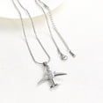 thumbnail image 6 of Airplane pendant cremation jewellery urns for ashes keepsake urn necklace, 6 of 7