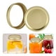 thumbnail image 4 of Tapas para frascos de vidrio, tapas para conservas de tarros de vidrio de tipo dividido, tapa de sellado para contenedores de alimentos, accesorio de cocina, paquete de 10(70mm-Oro) EOTVIA No, 4 of 6