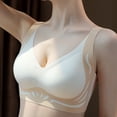 thumbnail image 6 of Lixiuxyad Back Closure Sports Bras for Women Women's Wireless Bra With Seamless Smooth Comfort Wirefree T Shirt Bra, 6 of 6