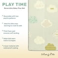 thumbnail image 5 of Dream On Me Play Time Reversible Baby Play Mat Foldable Extra Large Thick Foam Crawling Playmats for Toddlers Waterproof Portable Playmat Yoga/Picnic/Game Mat Indoor/Outdoor, Cloud and Jungle Bear, 5 of 6